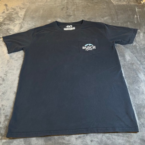 Rowdy Gentleman Other - Busch Latte Pocket Tee Graphic Rowdy Gentleman T-Shirt Navy Blue Mens Large